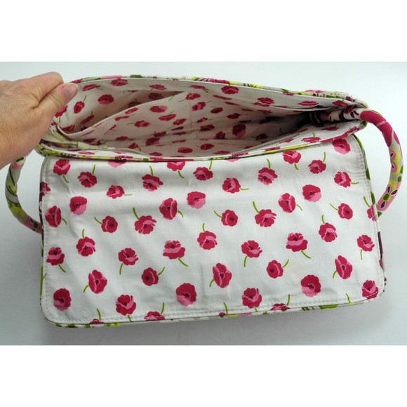 Vera Bradley Knot Just A Clutch Quilted Shoulder Bag - Make Me Blush Retired - Picture 7 of 7